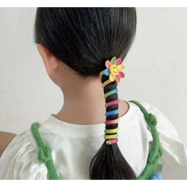 Trend Yaylı Toka Spiral Toka Gülenyüz Figürlü Papatya Model Makarna Toka