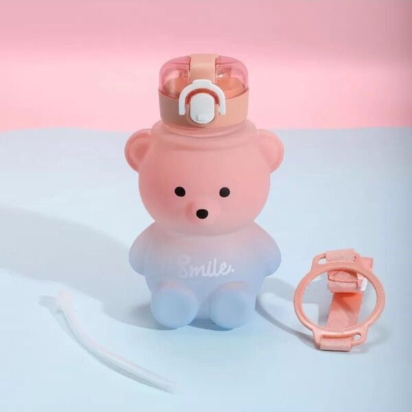 Smile Ayıcıklı Matara 800 ml Su Şişesi