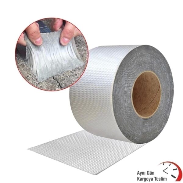 Sızdırmazlık Tamir Bandı Su Geçirmez Çamur-sakız Bant 48 Mm*2 Mtr