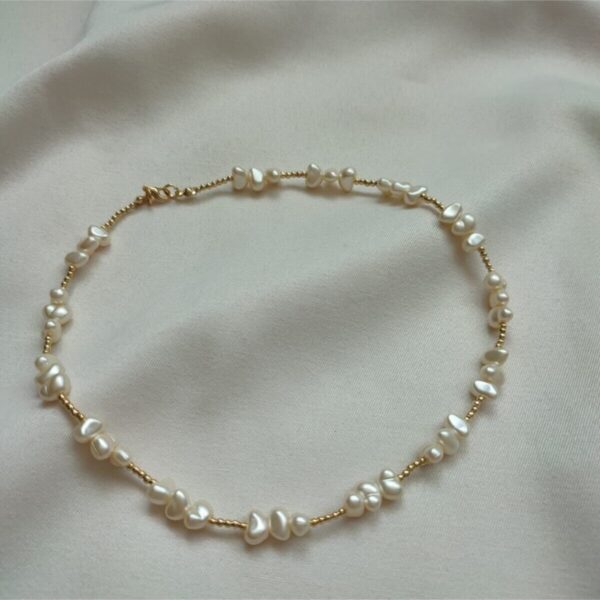 Gold Yamuk Inci Choker