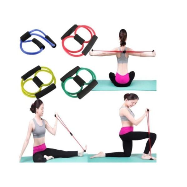 Pilates Direnç Lastiği Jimnastik Spor Lastik Egzersiz Evde Spor
