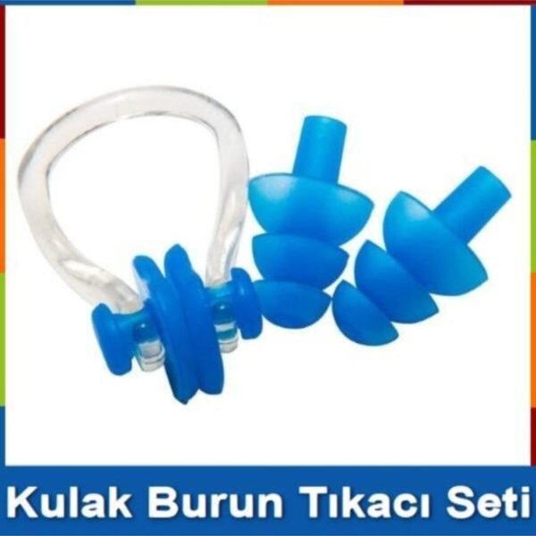 Kulak Burun Tıkacı Havuz Deniz Yüzme Seti Takımı